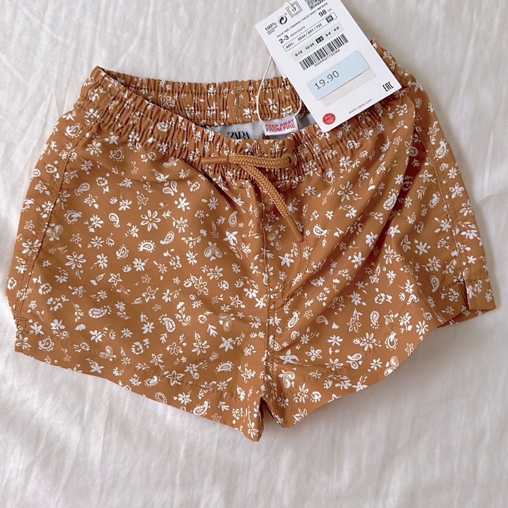 Zara Girl Swimming Short 2-3 Years. NWT